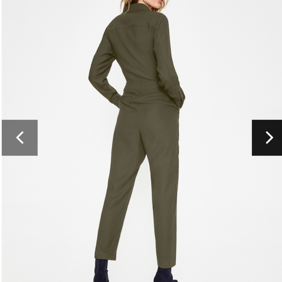 Boden Zada Jumpsuit in Khaki (olive green) - Picture 10 of 14